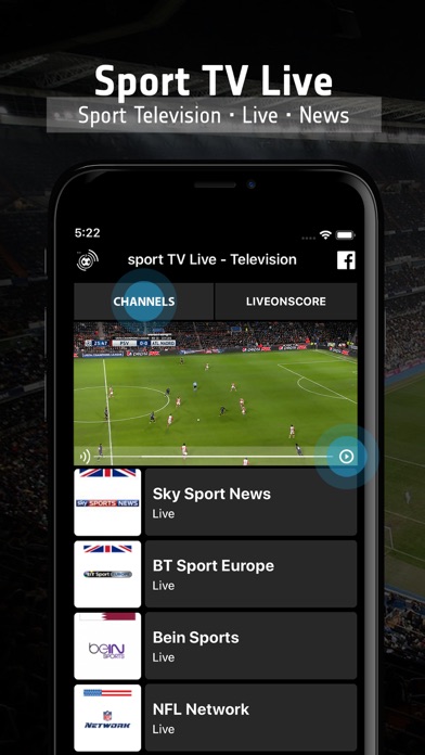 Live sports tv hd app